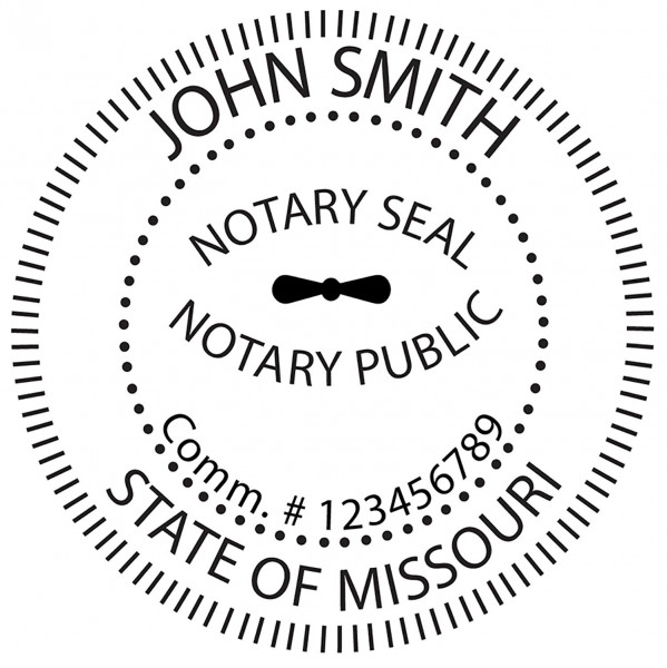 Missouri Notary Embosser