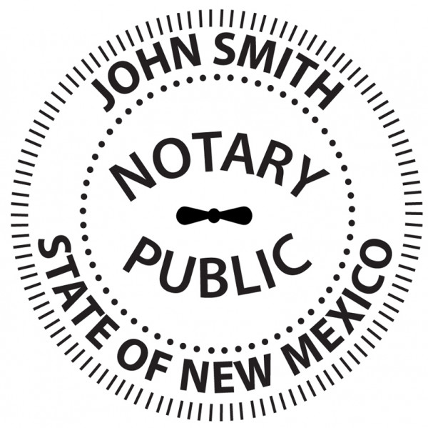 New Mexico Notary Embosser