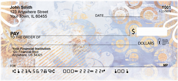 Heart Art Personal Checks