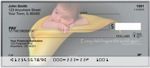 Baby New Beginnings Personal Checks