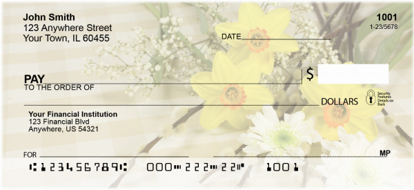 Daffodils Personal Checks
