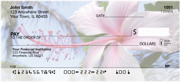 Hibiscus Personal Checks