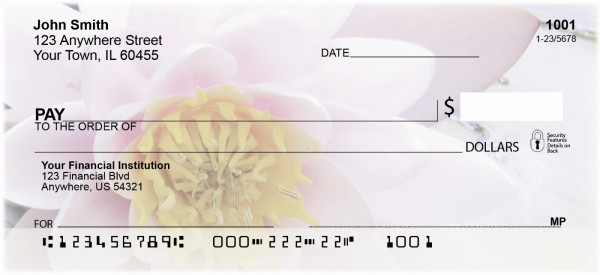 Lotus Rainbow Personal Checks