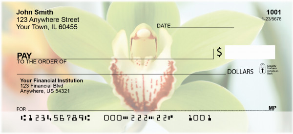 Tropical Floral Favorites Personal Checks