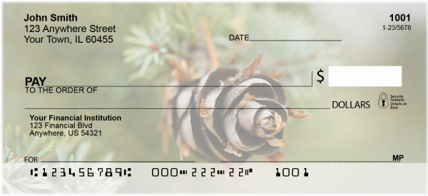 Pinecones A Plenty Personal Checks