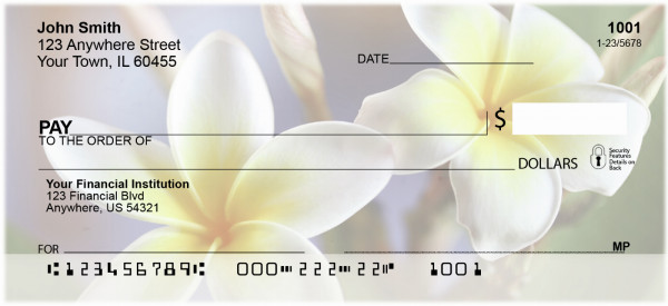 Plumeria Personal Checks