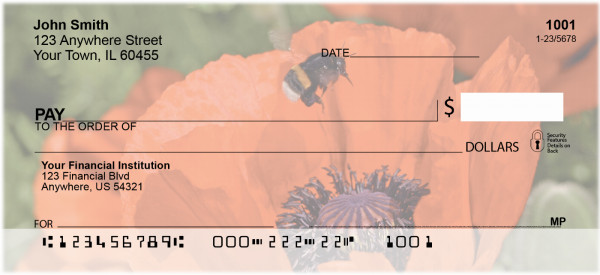 Poppy Personal Checks