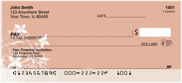 Creeping from the Corner Personal Checks