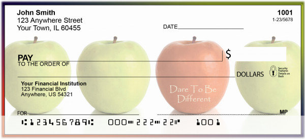 Dare To Be Different Personal Checks