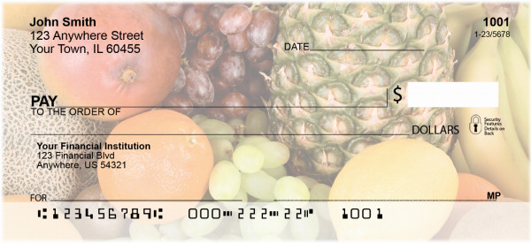 Tropical And Fruity Personal Checks