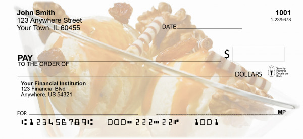 Sinful Sundaes Personal Checks
