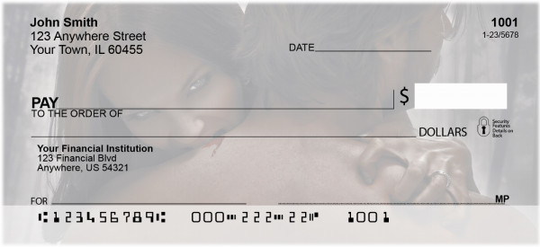 Vampire Seduction Personal Checks