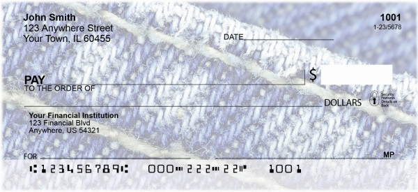 In Stitches Personal Checks