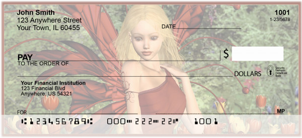 Fairy Fantasy Personal Checks