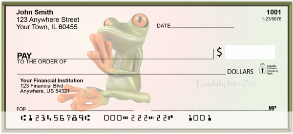 Find Your Zen Center Personal Checks