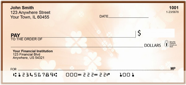 Lucky Love Vibrations Personal Checks