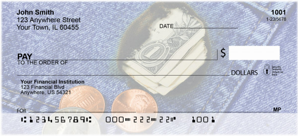 Burning A Hole In My Pocket Personal Checks
