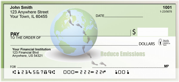 Go Green Personal Checks