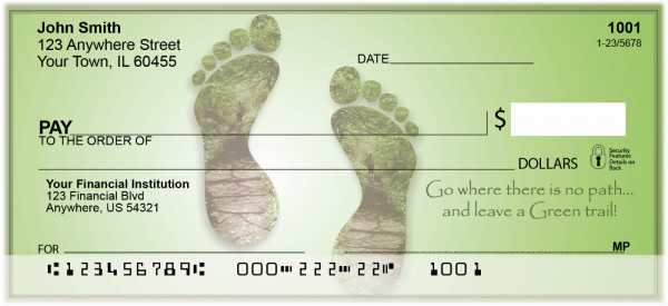 Leave A Green Trail Personal Checks