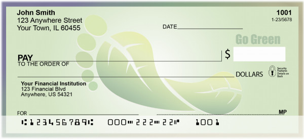 Think Green Personal Checks