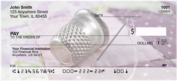 Quilting Personal Checks