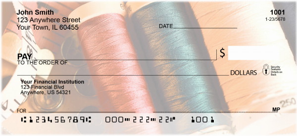 Sewing Notions Personal Checks