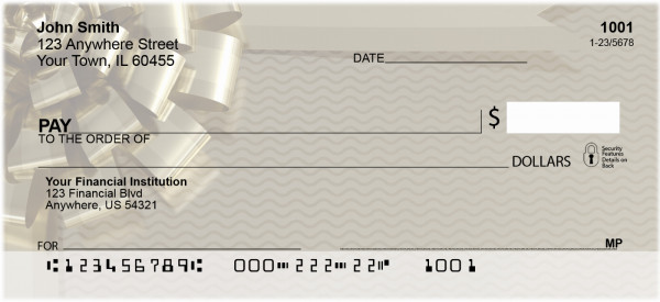 Gift Wrapped Personal Checks
