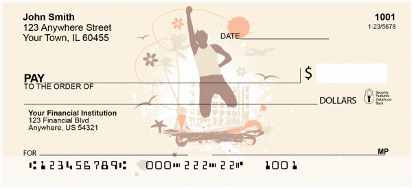 Summer Fun Times Personal Checks