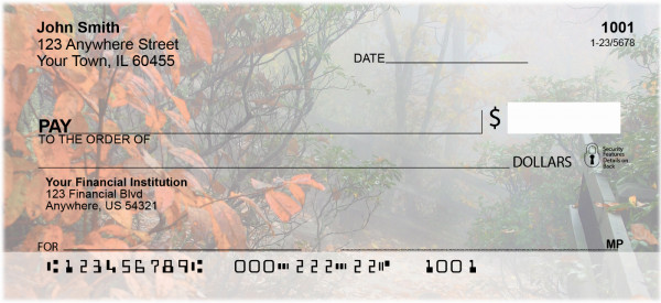 Dreary Fall Days Personal Checks