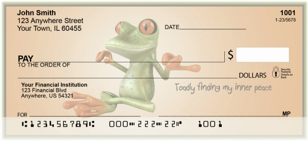 Toadly Zen Personal Checks