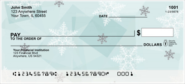 Winter Wonder Personal Checks