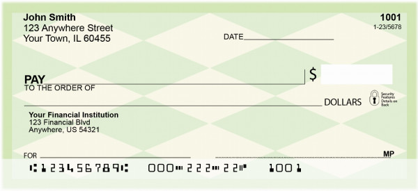 Argyle Personal Checks