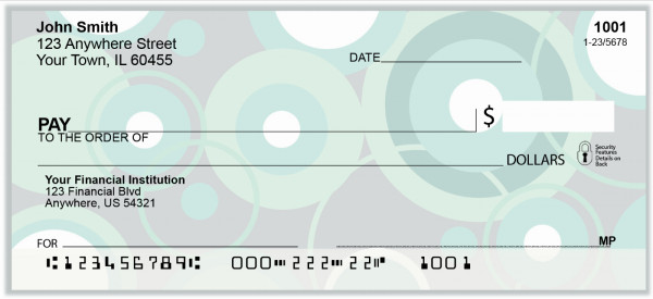 Stylish Patterns Personal Checks