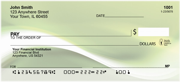 Sea of Green Personal Checks