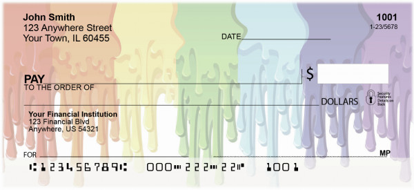 Painting Rainbows Personal Checks