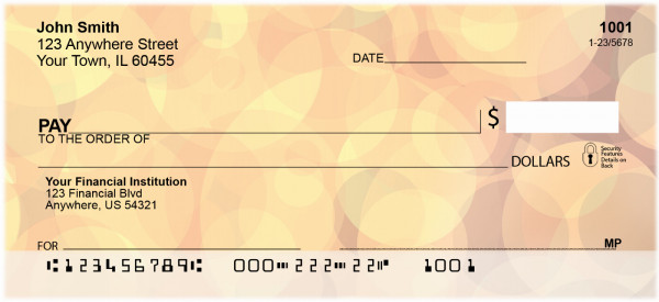 Sun Spots Personal Checks