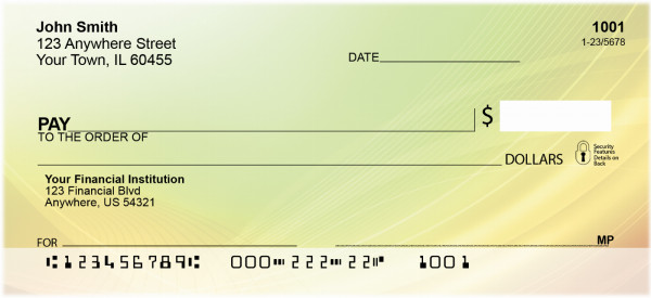 Capturing Softness Personal Checks
