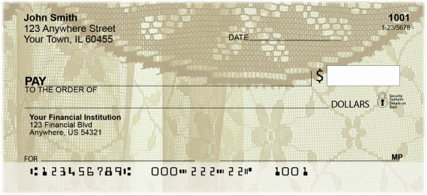 Lace Personal Checks