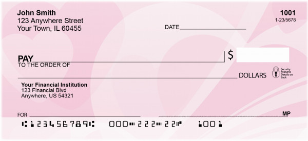 Hearts Of Hope Personal Checks