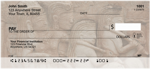 Carvings From Around The World Personal Checks