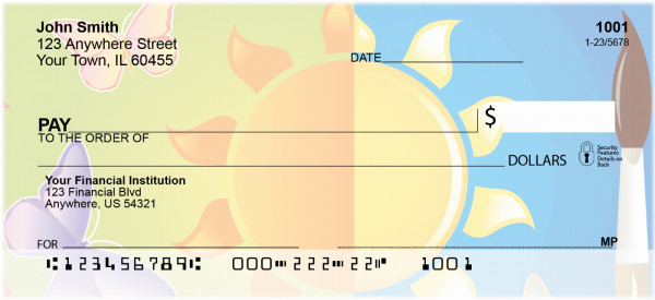 Summer Fun Personal Checks