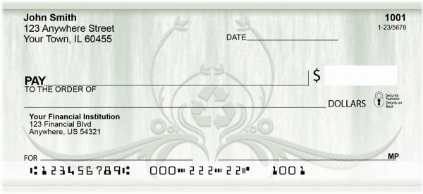 Recycle Personal Checks