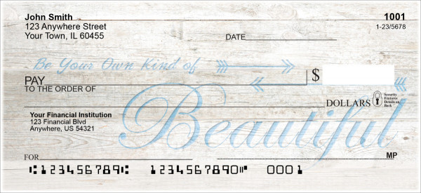 Words of Wisdom Personal Checks