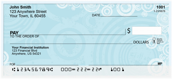 Cool Blues Personal Checks