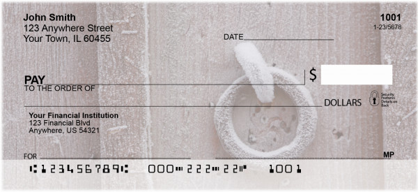 Frosty Wood Personal Checks