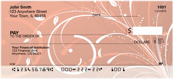 The Many Layers Of Red Personal Checks