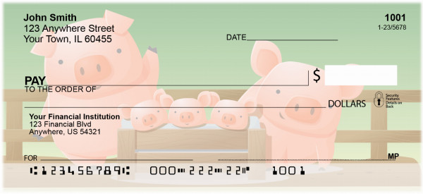 Happy Animal Family Checks