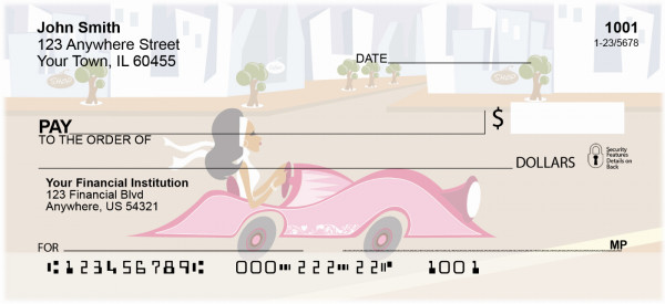 Sophisticated City Girl Personal Checks