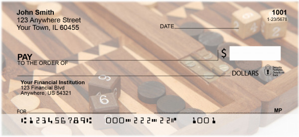 Backgammon Personal Checks