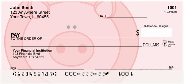 Jen Goode's Pigs Checks